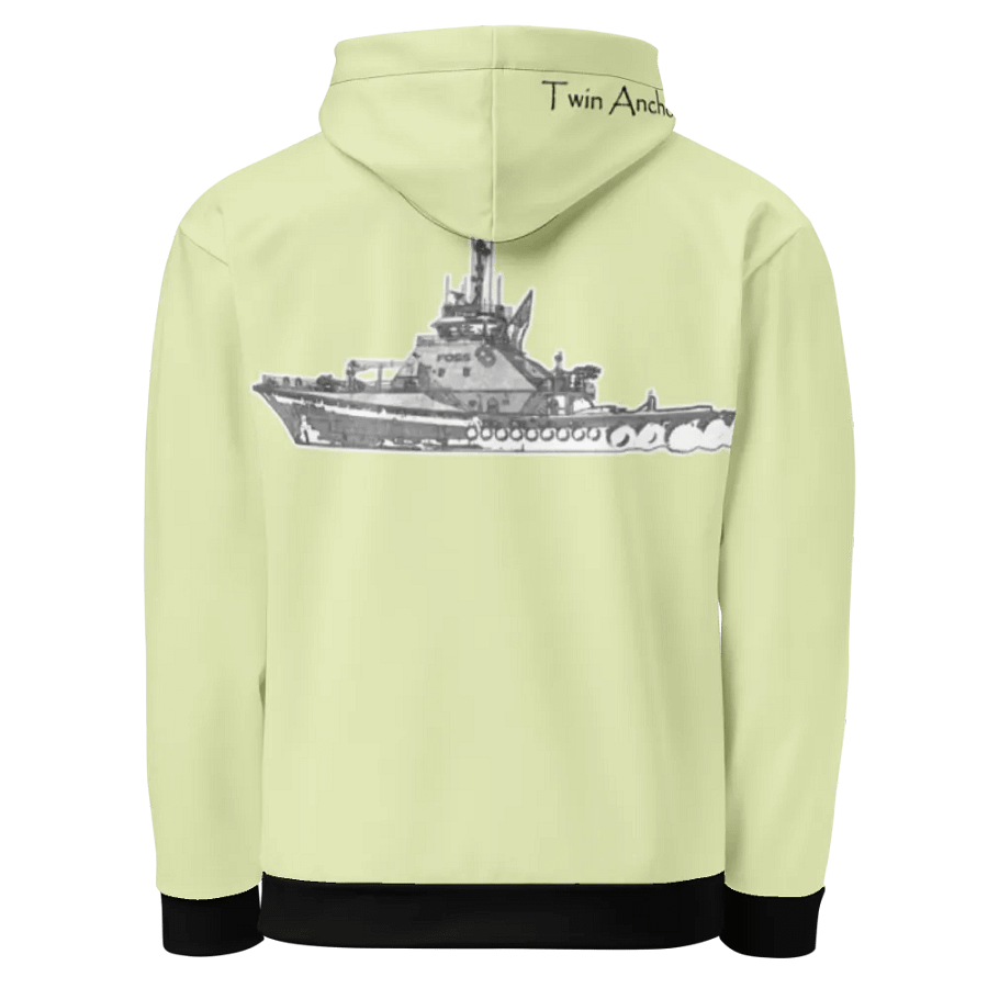 Snow Flurry Foss tug Sketch Hoodie product image (1)