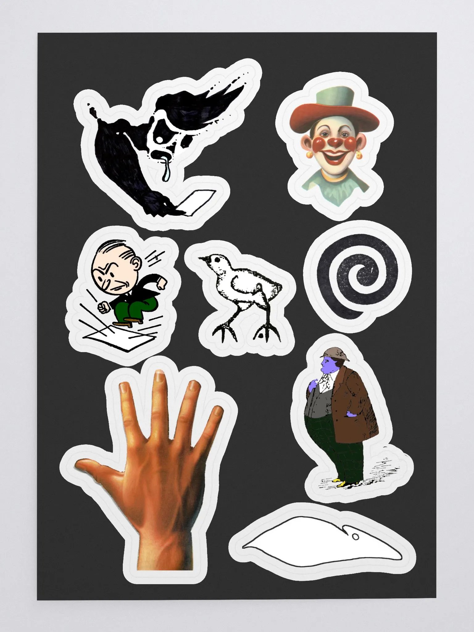 Haddock DADA | Slaps Sticker Sheet product image (3)