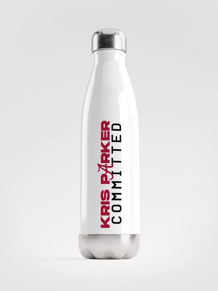 Kris Parker Committed Stainless Steel Water Bottle product image (1)