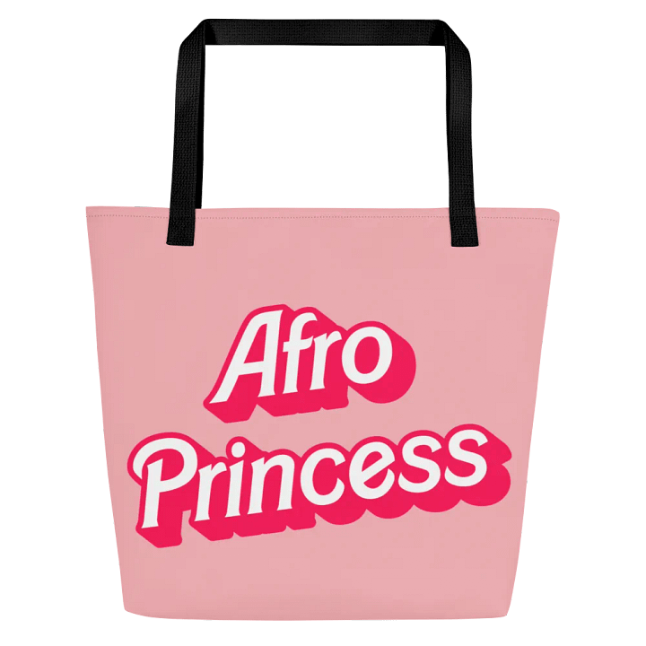 Afro Princess Polyester Tote product image (1)