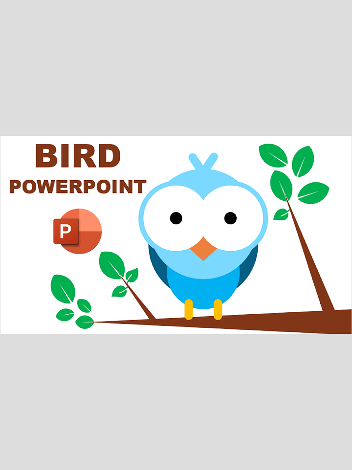 Drawing a Bird in PowerPoint product image (1)