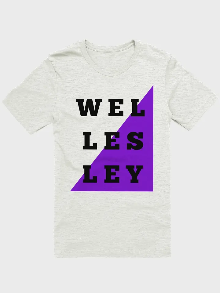 Reunion Tee with Retro Wellesley Flag product image (1)