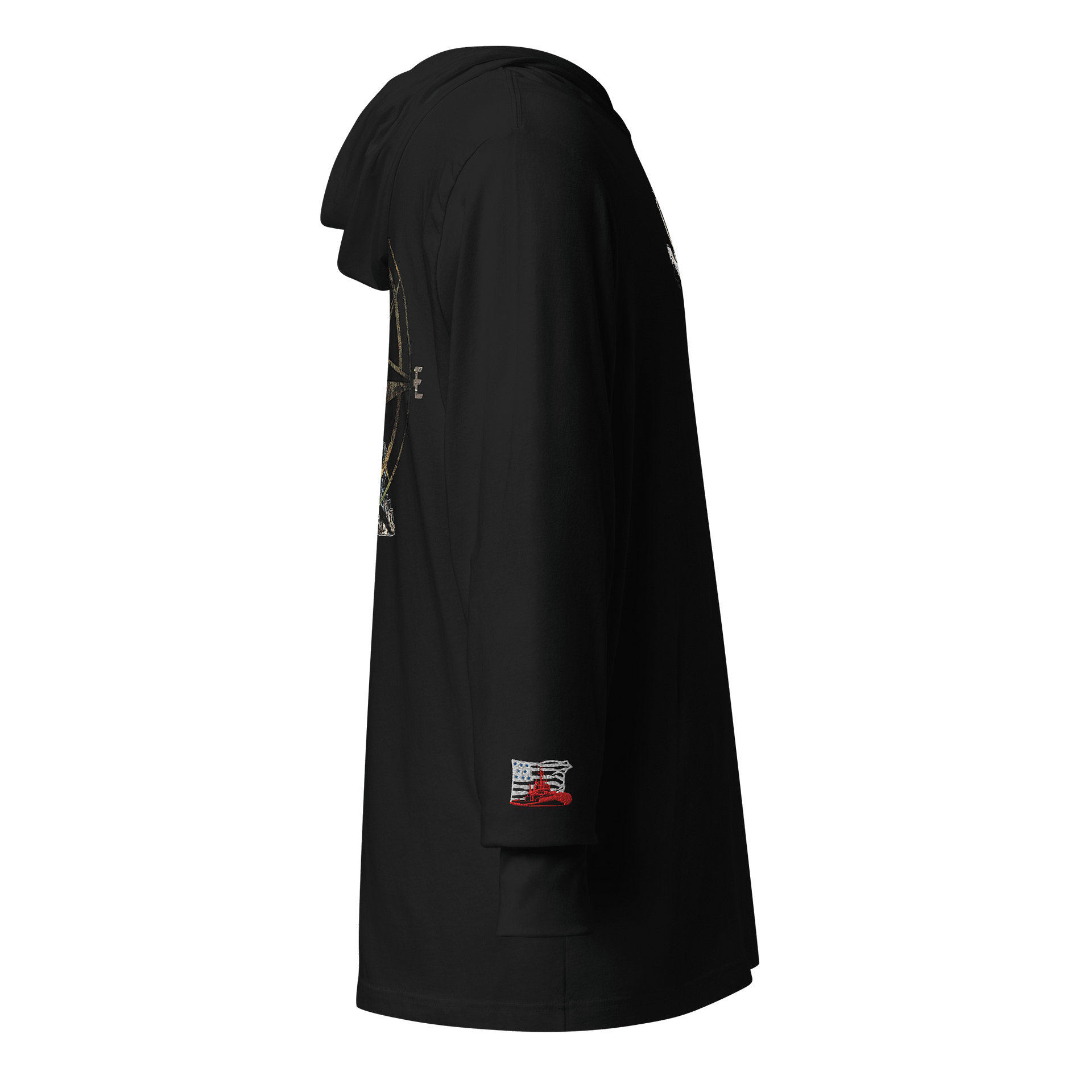 Compass Rose Pacific Falcon hoodie Tee product image (5)