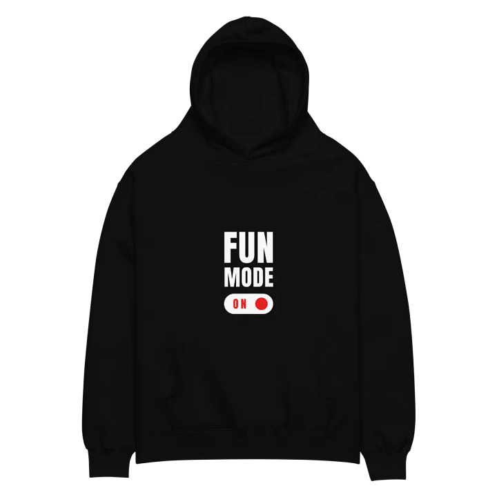 MUTE ON Unisex Oversized Hoodie product image (2)
