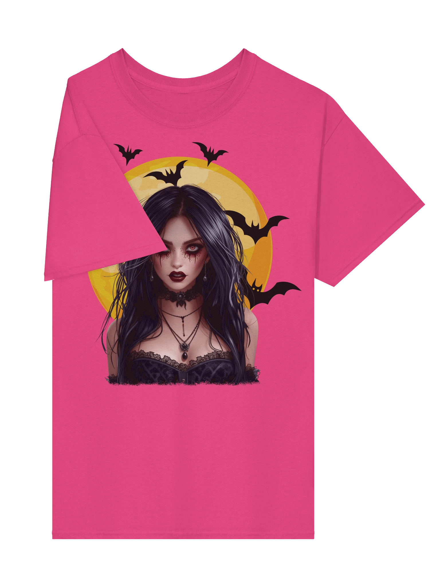Gothic Vampire Girl T-Shirt product image (4)