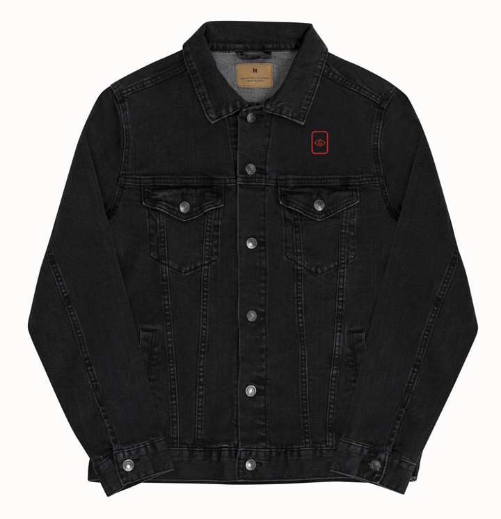 EyeSeeThru Logo Denim Jacket product image (1)