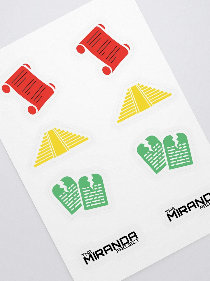 Book Logo Sticker Sheet product image (1)