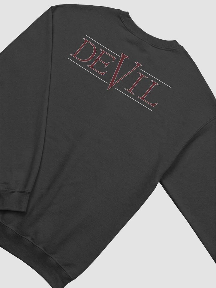 Good Vs Evil - The Devil's On My Back - Gildan Classic Crewneck Sweatshirt product image (1)