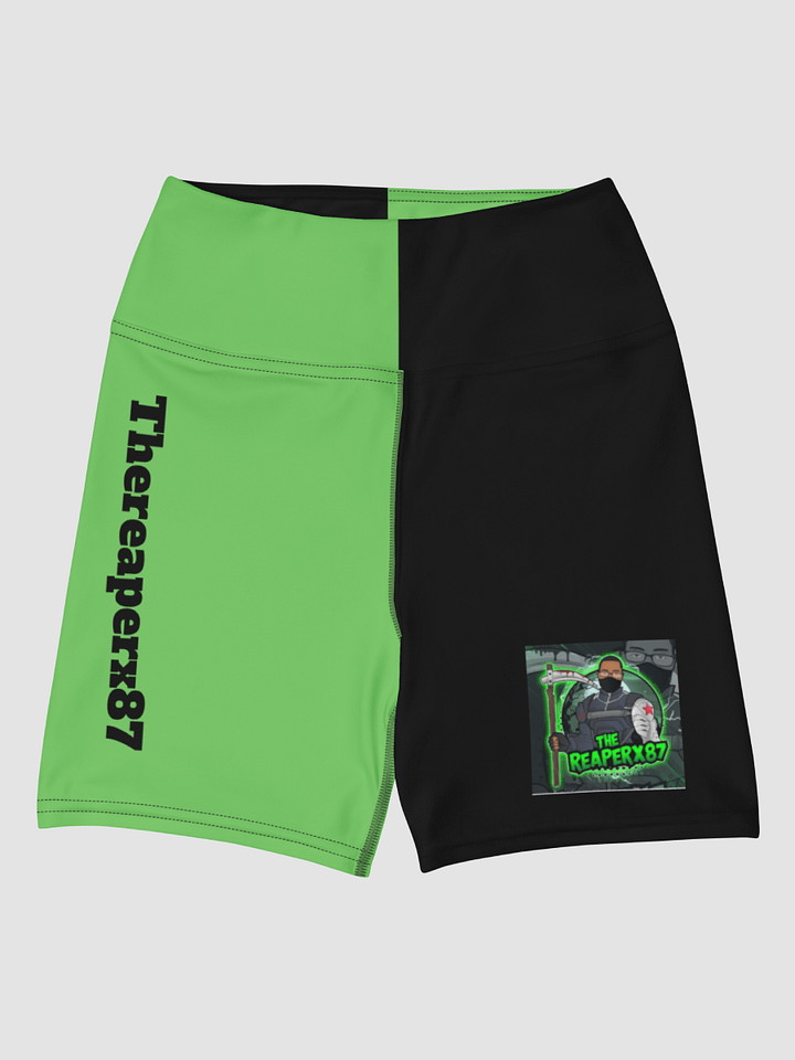 [TheReaperx87] All-Over Print Yoga Shorts Sublicolor 302SH product image (1)