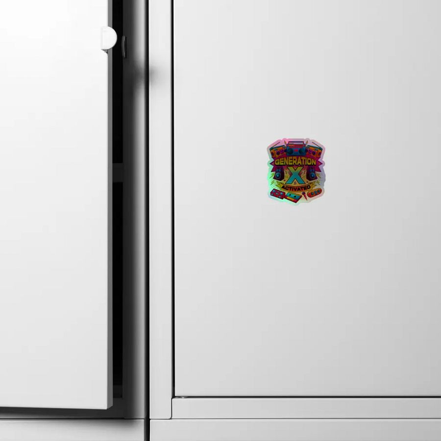 Gen X Holo-Activated Sticker product image (4)