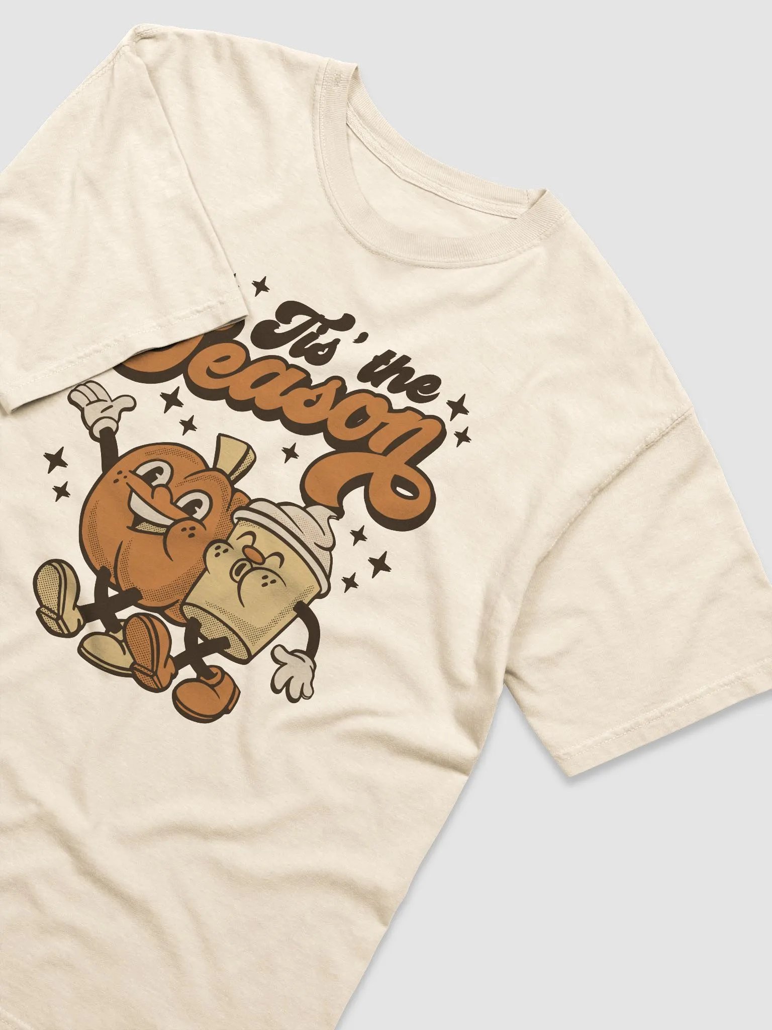 Tis the Season Pumpkin Spice Latte Y2K T-Shirt | Funny Fall and Halloween T-Shirt Design product image (15)