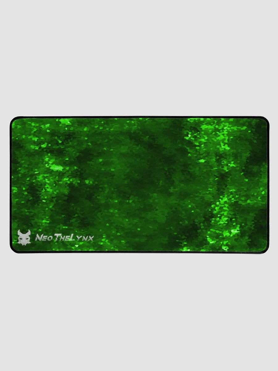 Green Shards Desk Mat product image (1)