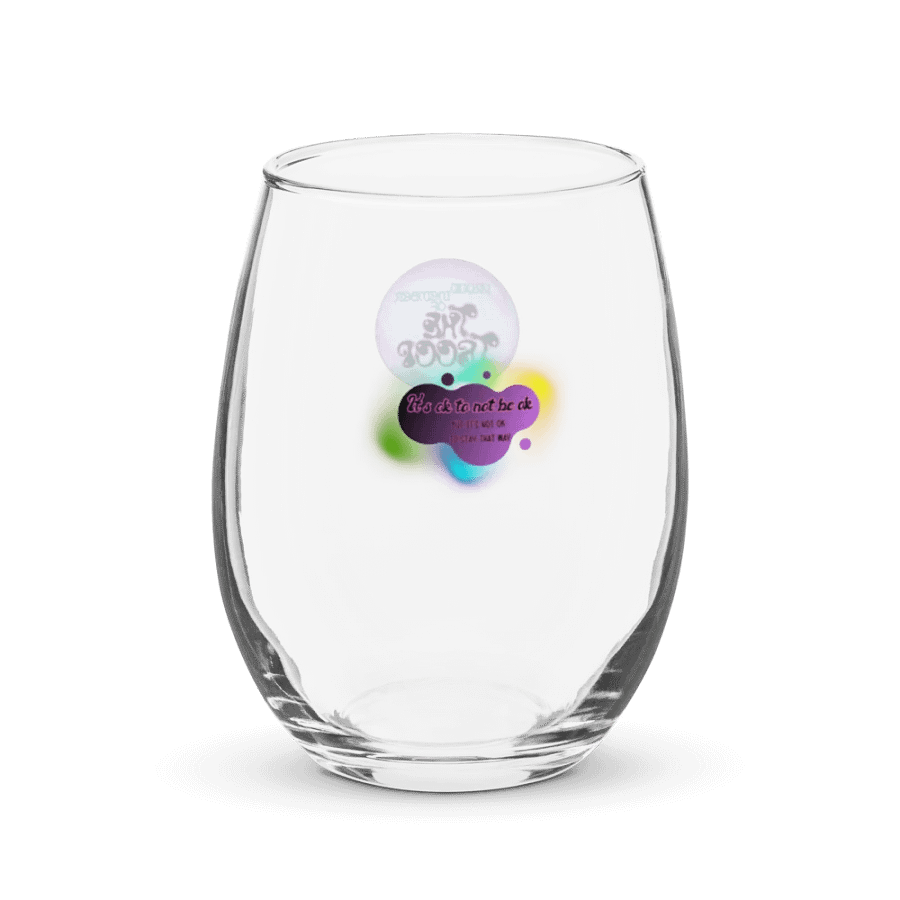 Mental Health/Troop Member Stemless Wine Glass product image (3)