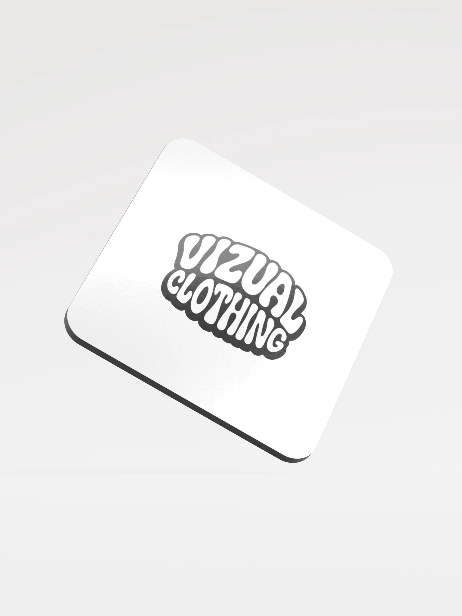 Vizual Clothing Glossed Cork Coaster product image (1)