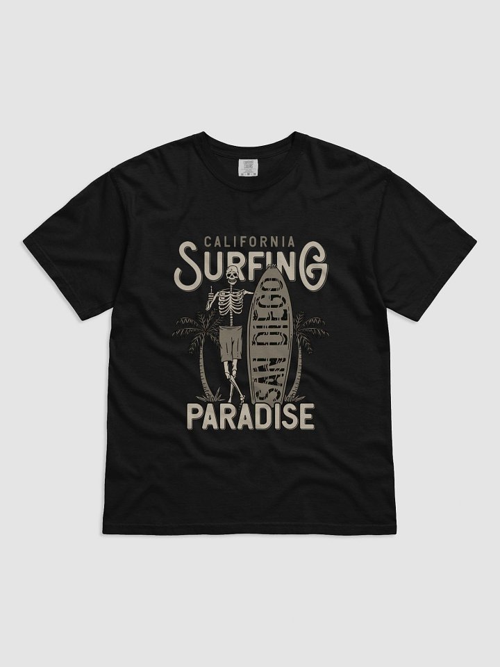 California Surfer Skeleton T-Shirt product image (1)