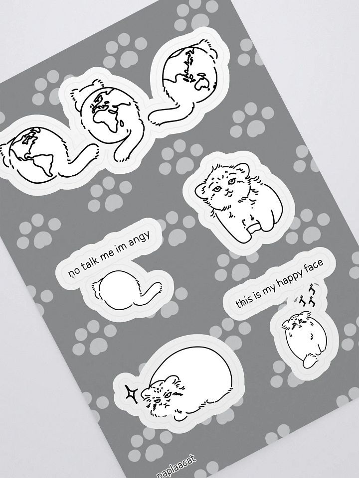 Manul Sticker Set product image (1)