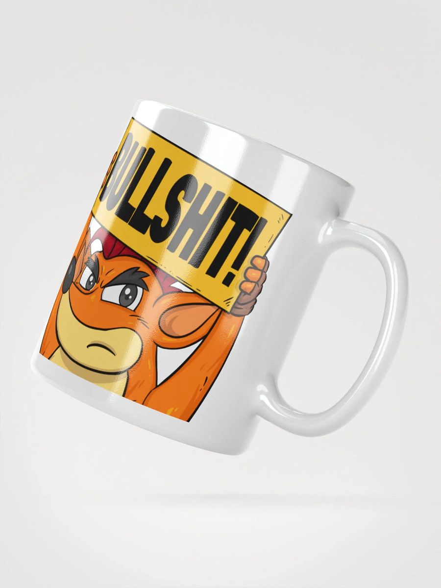 Bullsh*t Emote White Mug product image (2)