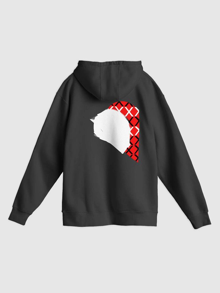 Valentine Matching Road Helmet Heart Hoodie (White-Left) product image (2)