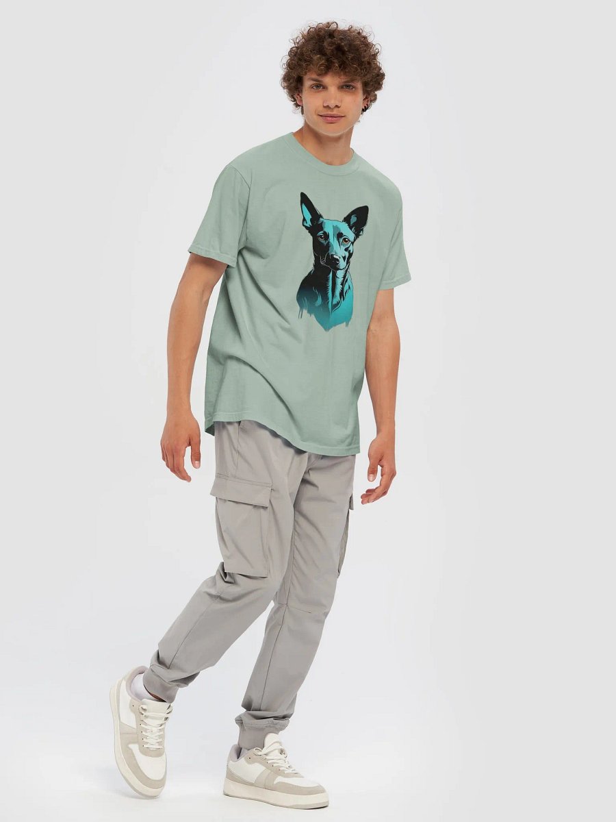 Stylized Canine Illustration T-Shirt product image (91)