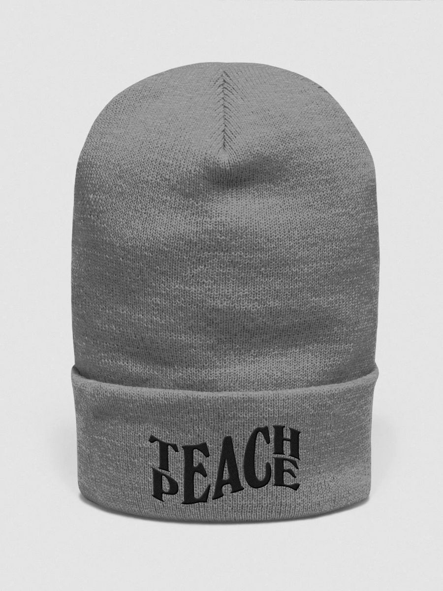Teach Peace Beanie product image (6)