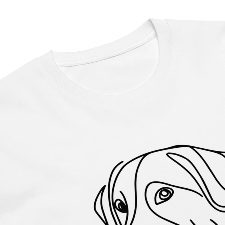 Modern Dog Outline Unisex T-Shirt product image (8)