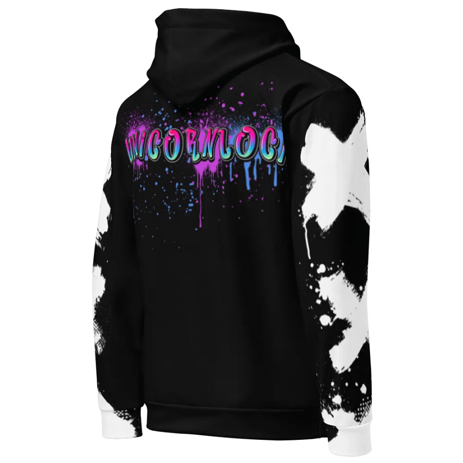 Neon Smiley Unisex Hoodie product image (5)
