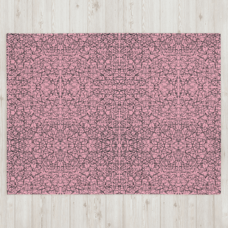 No Rockin' Angel Throw (Pink) product image (18)