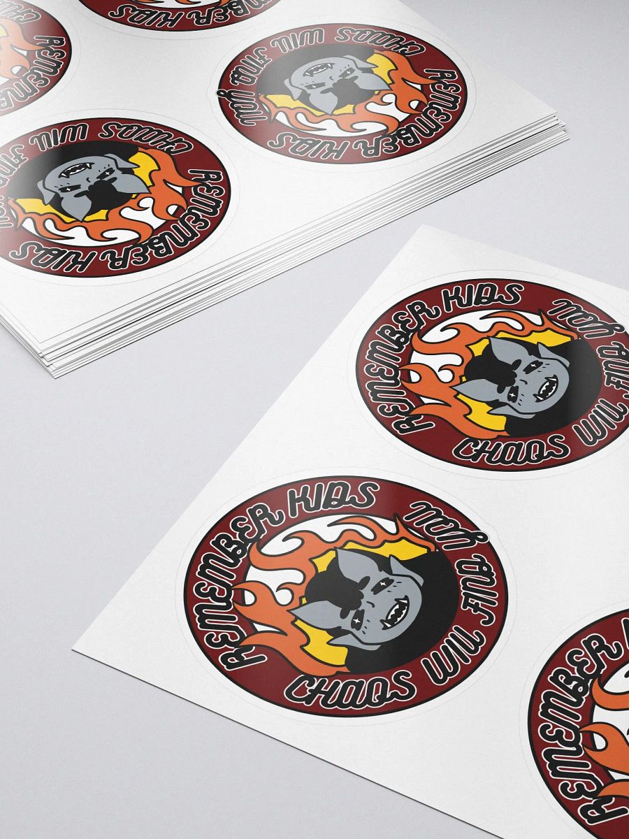 Chaos will sticker you product image (5)