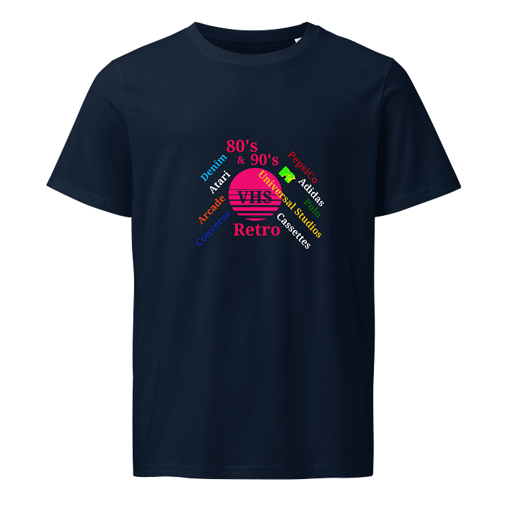 Retro VHS Dreams Organic Tee product image (1)