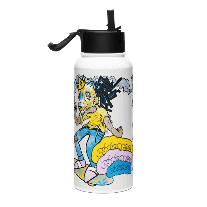 "Mongo Pusher" - Metal Water Bottle product image (1)