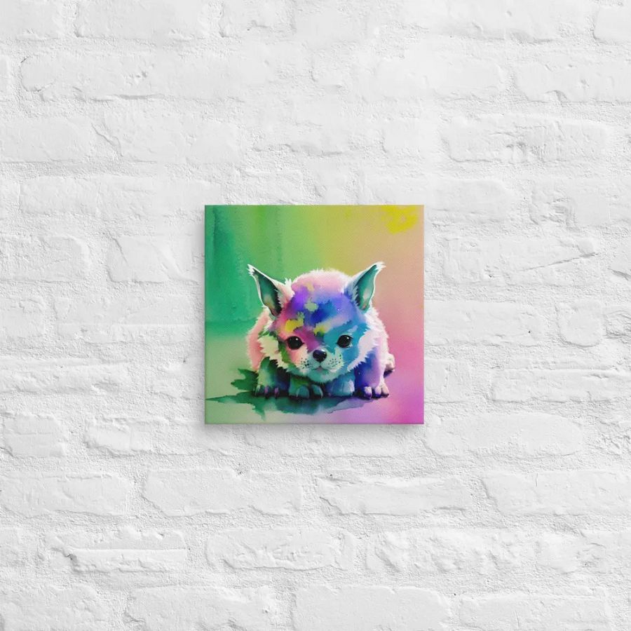 Cute Dog Digital Painting - v9 product image (12)