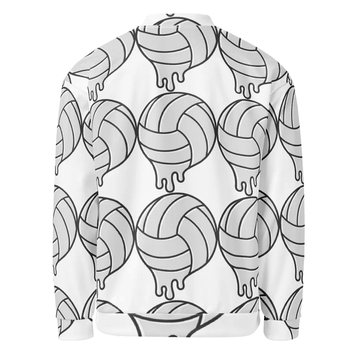 Dripping Volleyballs All-Over Bomber Jacket product image (2)