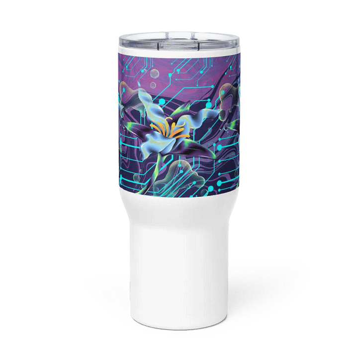 Purple mood insulated travel mug for the modern GnenZ ladies product image (2)