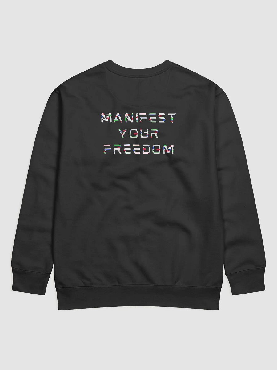 Glitch Manifest Premium Sweatshirt product image (2)