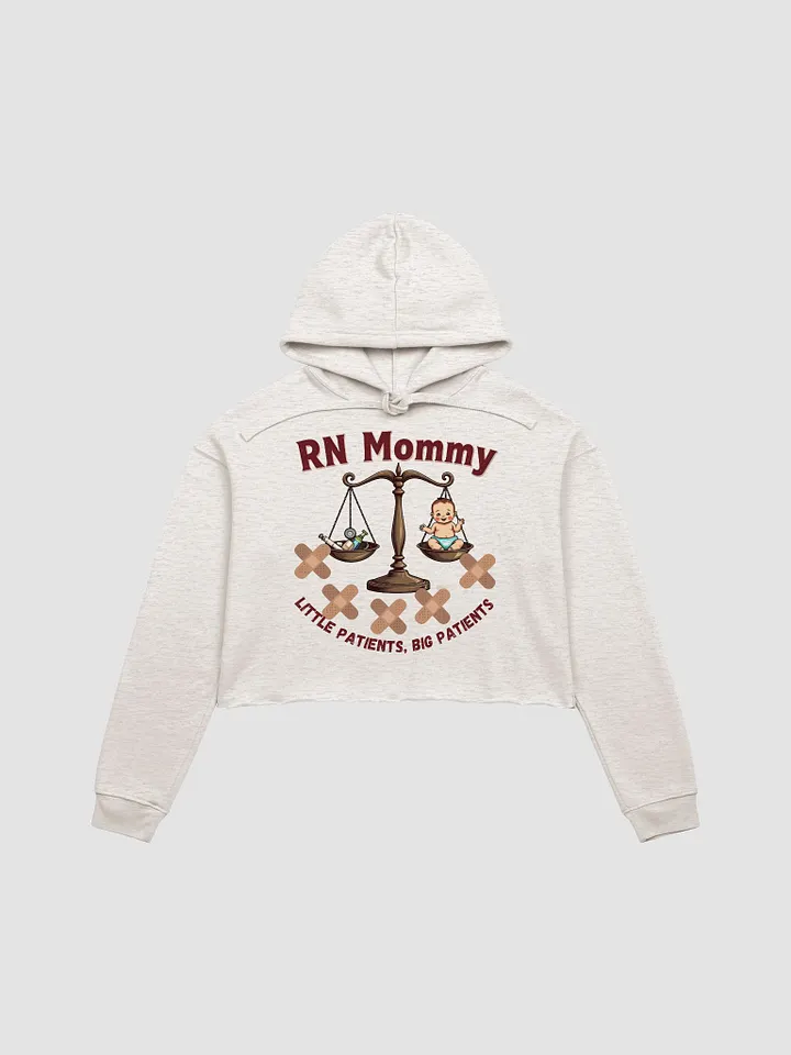 RN Mommy Scales Crop Hoodie product image (4)