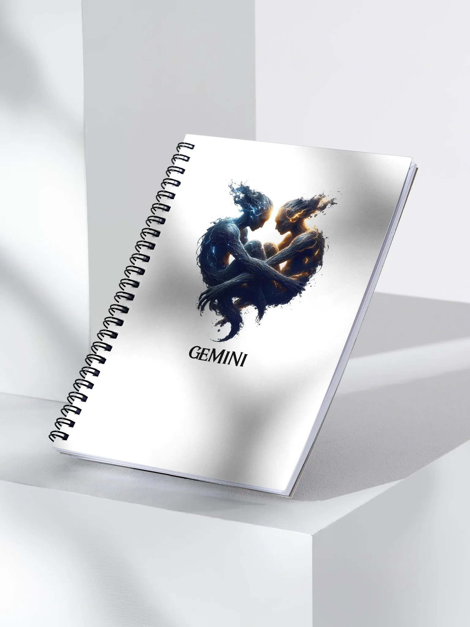 Mythical Gemini Spiral Notebook product image (3)