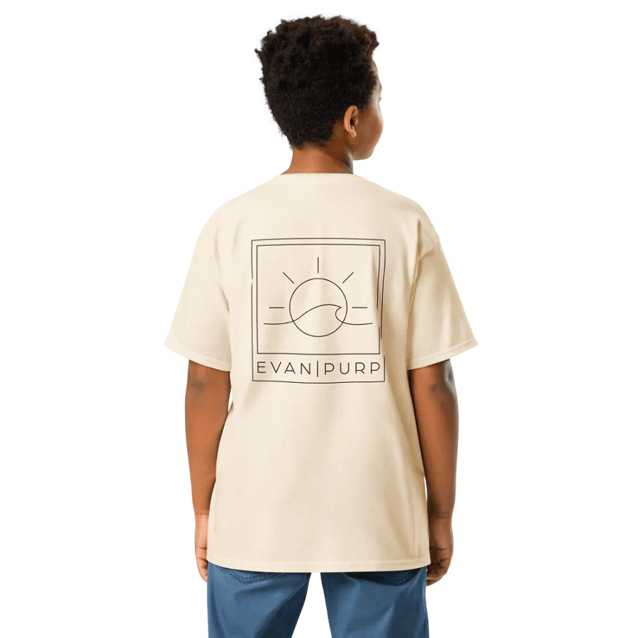 EvanPurp Kids Wave Tee product image (3)