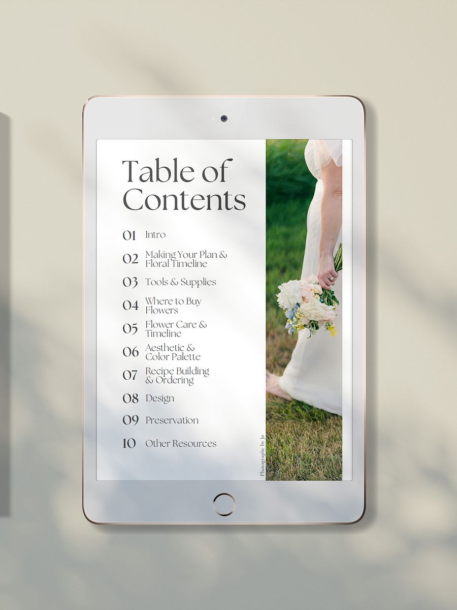 The DIY Wedding Florals Guide product image (2)
