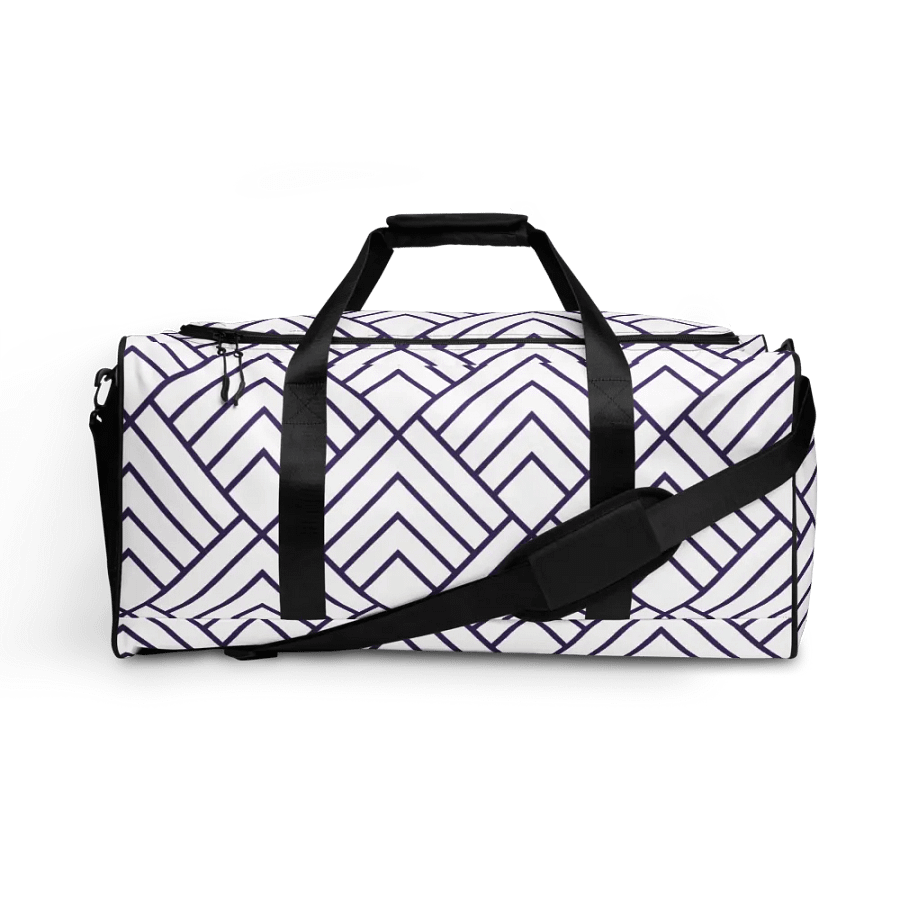 Zig-Zag Diamond All-Over Duffle Bag product image (8)