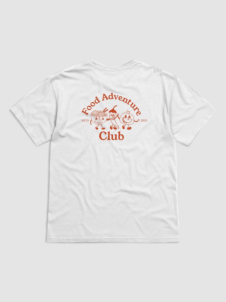 Food Adventure Club T-Shirt WHITE product image (3)