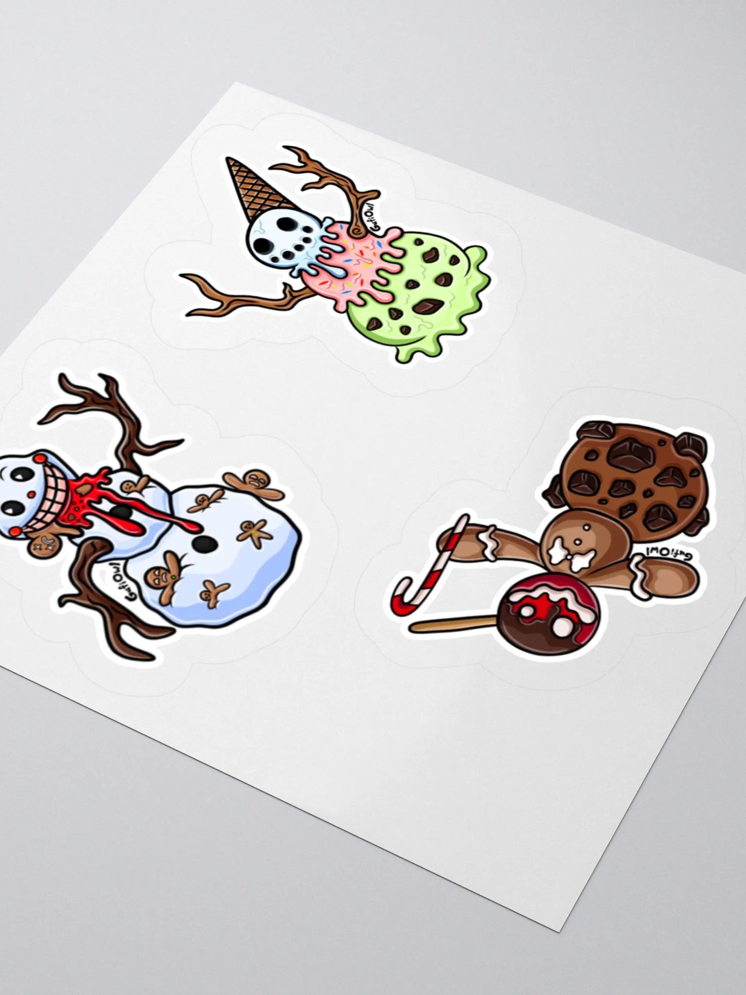 Sweet Snowmen Stickers product image (5)