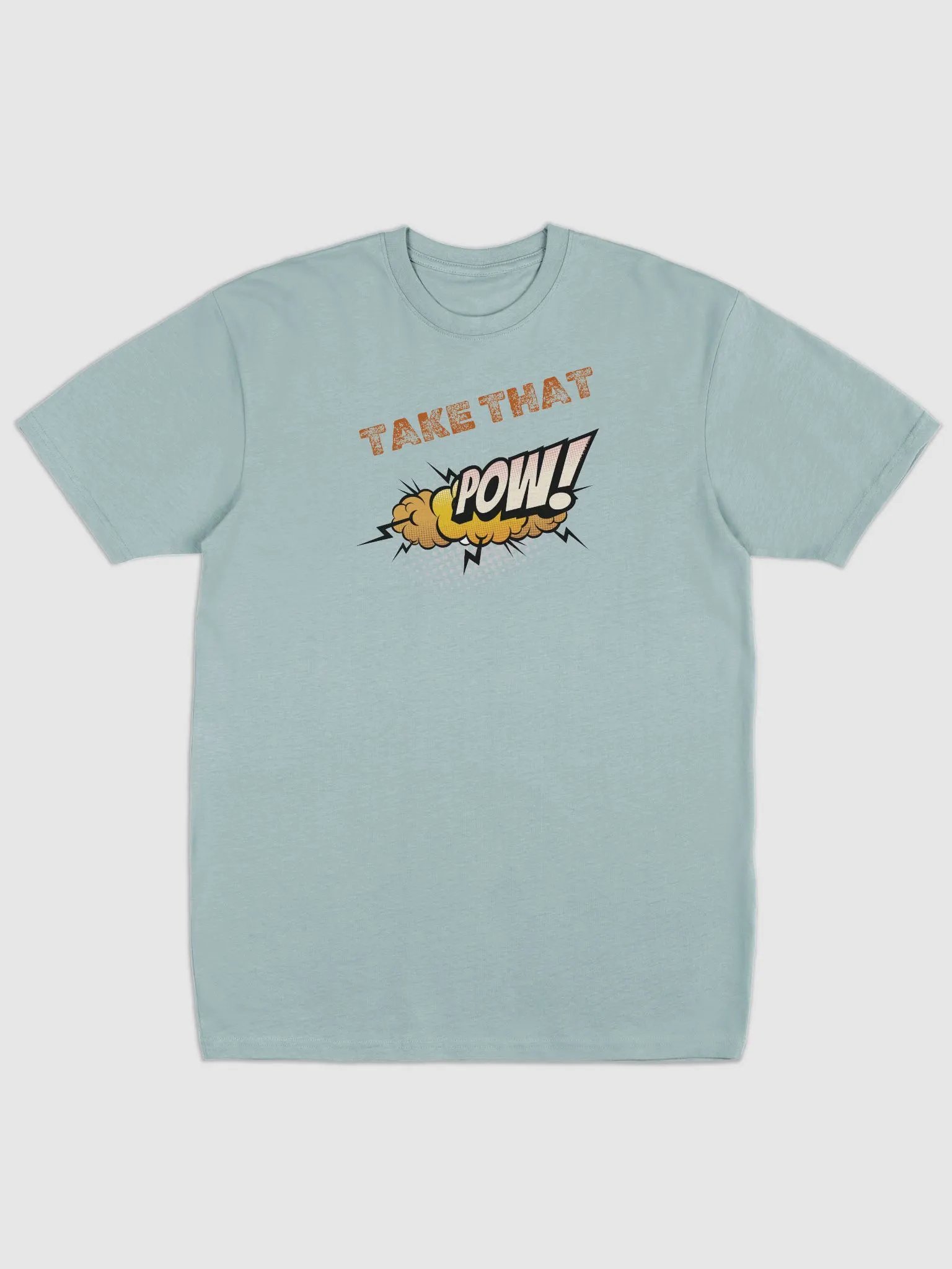 POW, TAKE THAT Premium Cotton Heritage Tee product image (1)