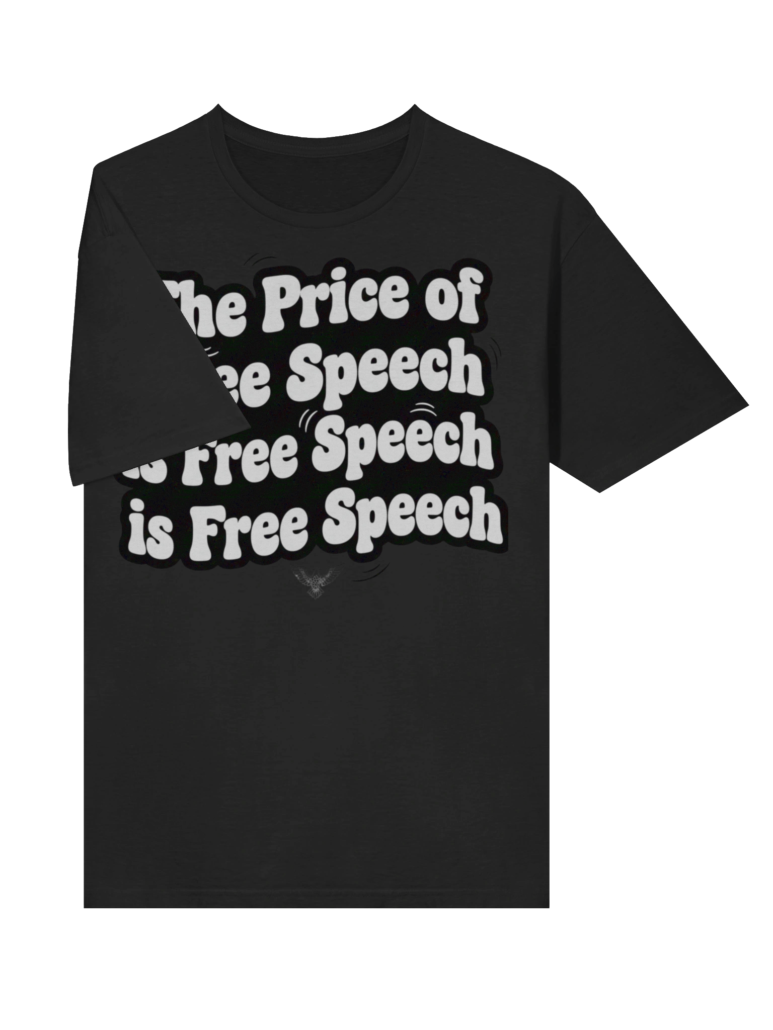 The Price of Free Speech, Stylized T-Shirt product image (6)