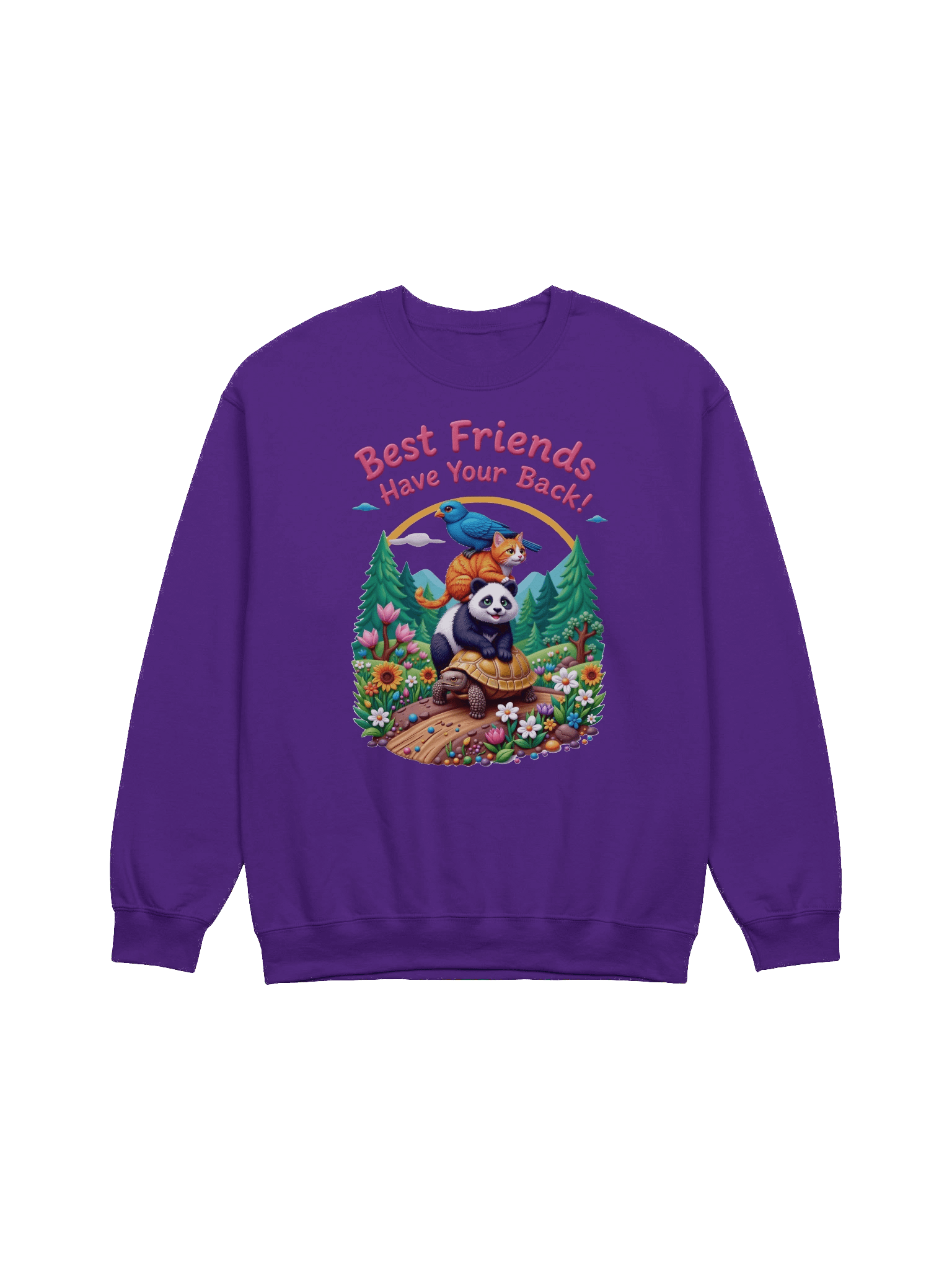 Whimsical Best Friends Crewneck Sweatshirt product image (11)