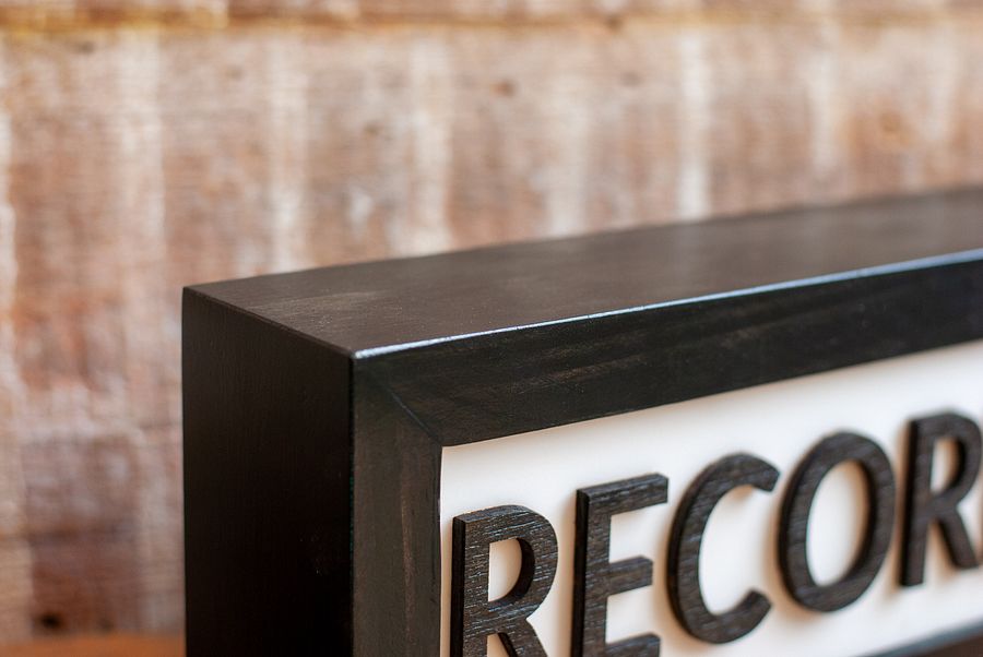 Recording Light LED Lightbox Sign for Music Studio & Podcast Room product image (5)