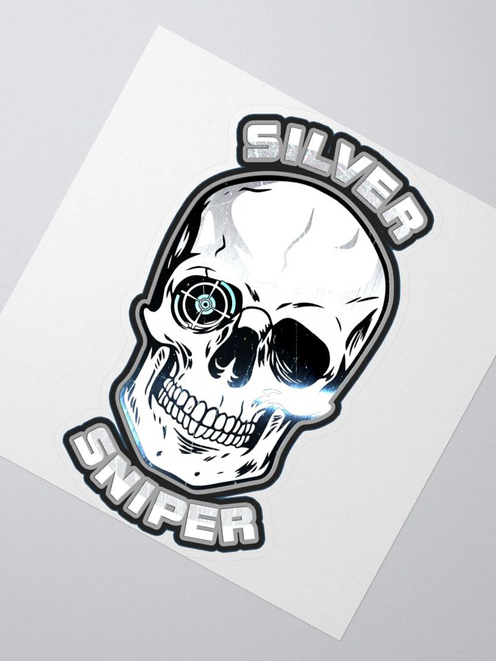 Silver Sniper Logo Sticker product image (2)