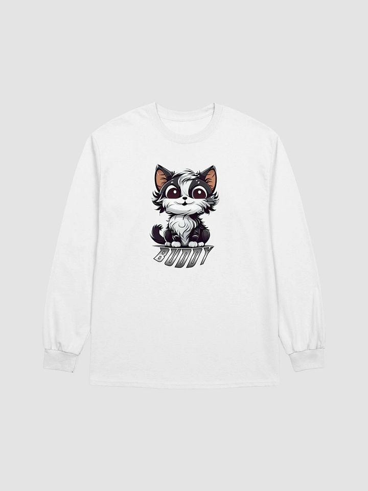 Buddy Gildan Ultra Cotton Long Sleeve T-Shirt 2 product image (1)