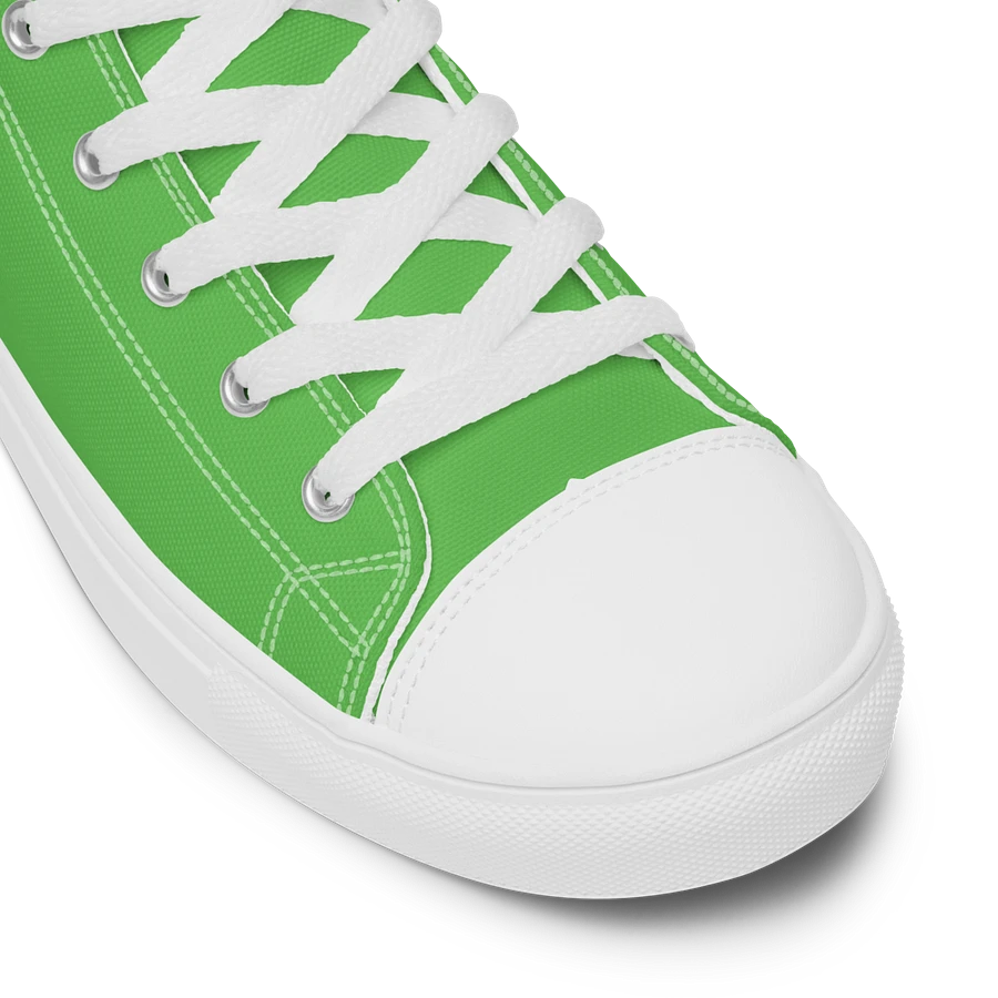 Green and White Flower Sneakers product image (9)
