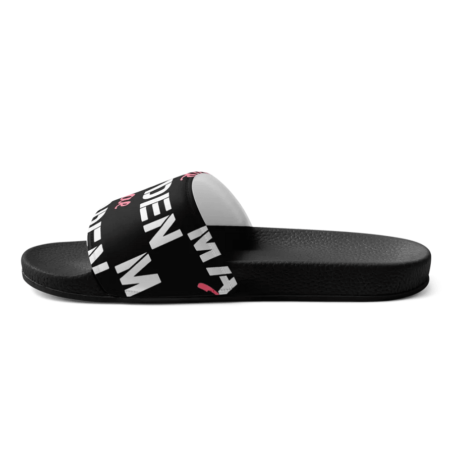 MaddenBae Womens Signature Slides Black product image (5)