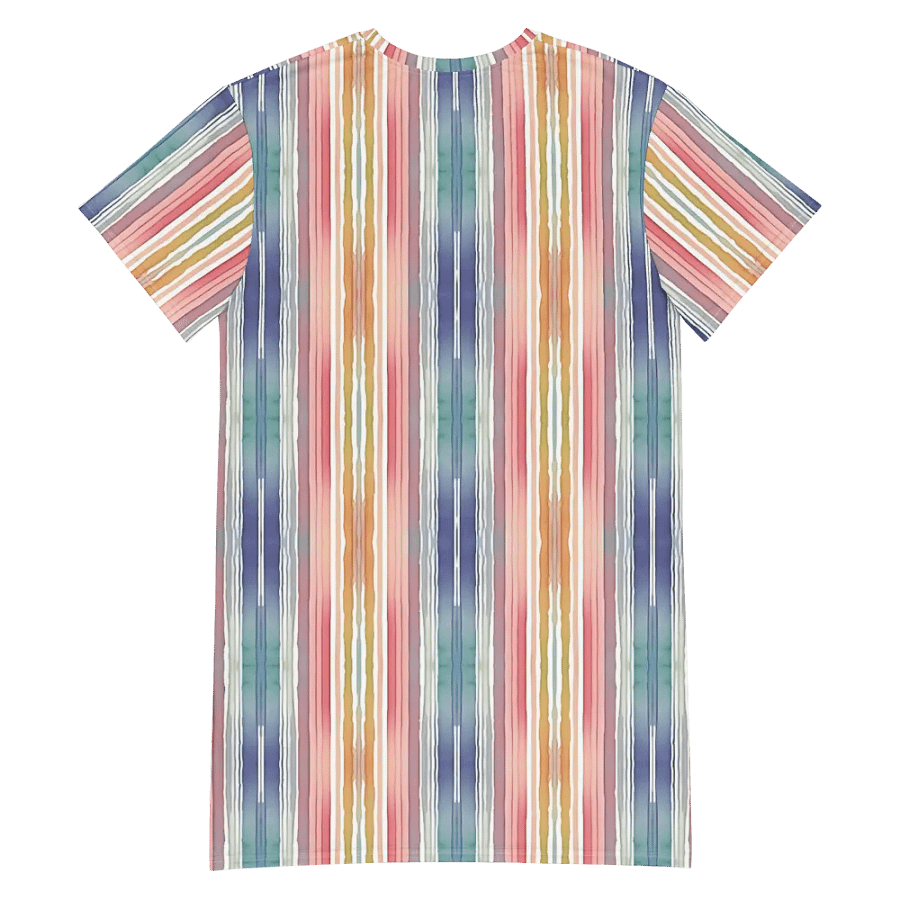 Rainbow Love T-Shirt Dress product image (6)